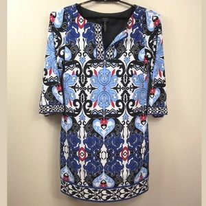 💐Laundry by Shelli Segal Medium Damask Dress